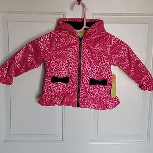 Girls, pink, Penelope Mack NWT, 18 months, hooded jacket.